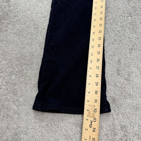 Citizens Of Humanity Georgia High Rise Bootcut Corduroy Pants Women 31 Navy Blue - Picture 15 of 16